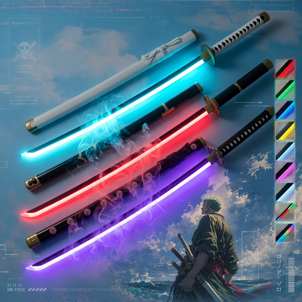 Cosplay Prop Katana - سيف كاتانا رورونوا زورو من أنمي