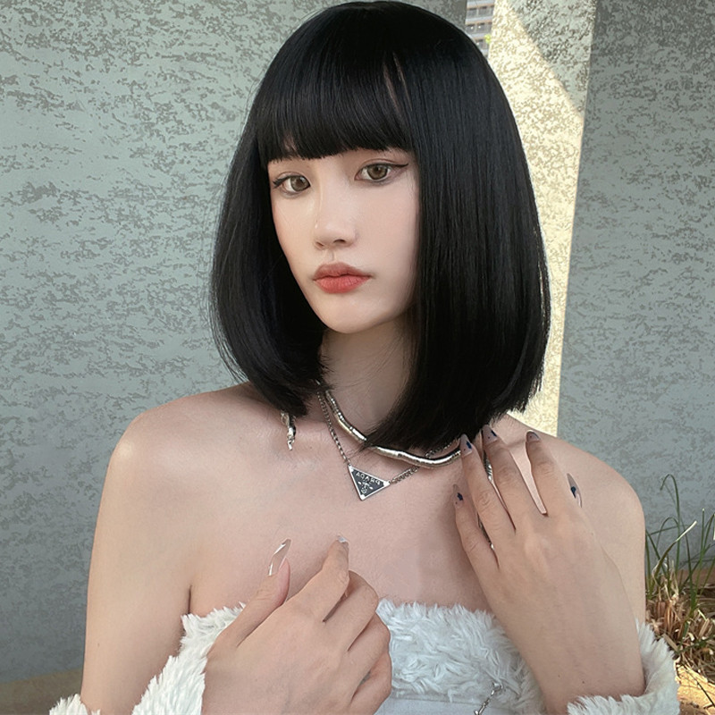 Wig Fiber Net - جديد شعر مستعار اصطناعي طبيعي أنثى