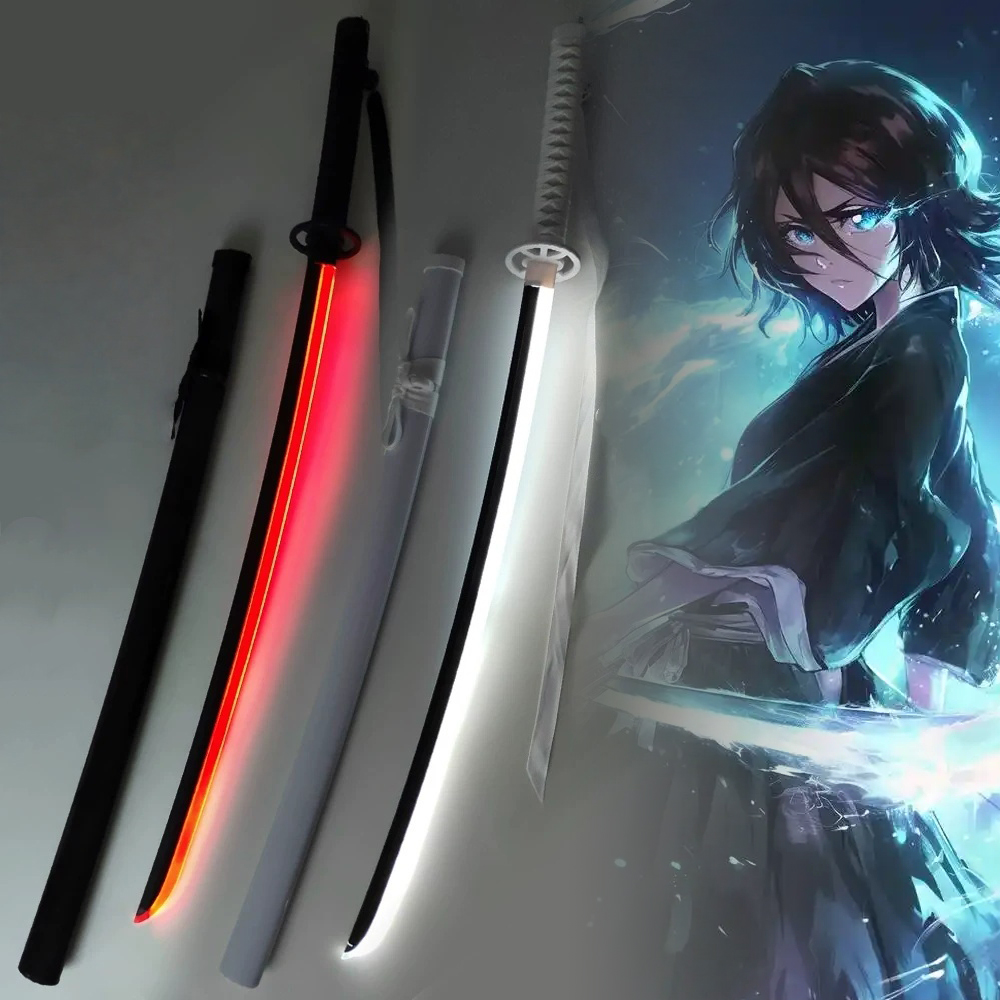 Cosplay Prop Katana - 40 بوصة توهج بليتش كاتانا مصباح