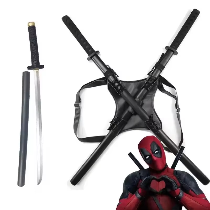 Cosplay Prop Katana - 2025 جديد 61 سنتيمتر ديدبول كاتانا