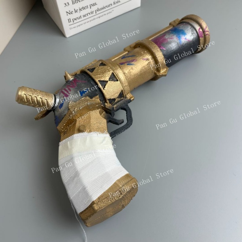 Cosplay Prop Katana - 28 سنتيمتر/11.02in Jinx مسدس مخصص ثلاثية