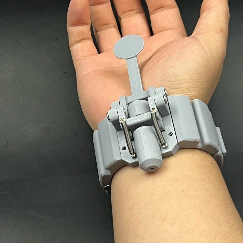 Cosplay Prop 3D Print Settings - قاذف خيوط العنكبوت ثلاثي الأبعاد مطبوع