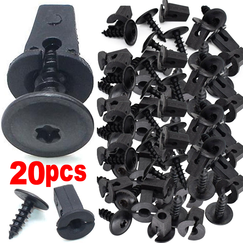 Snap Fastener Set - 1/20 قطعة سيارة السحابة المفاجئة مسامير