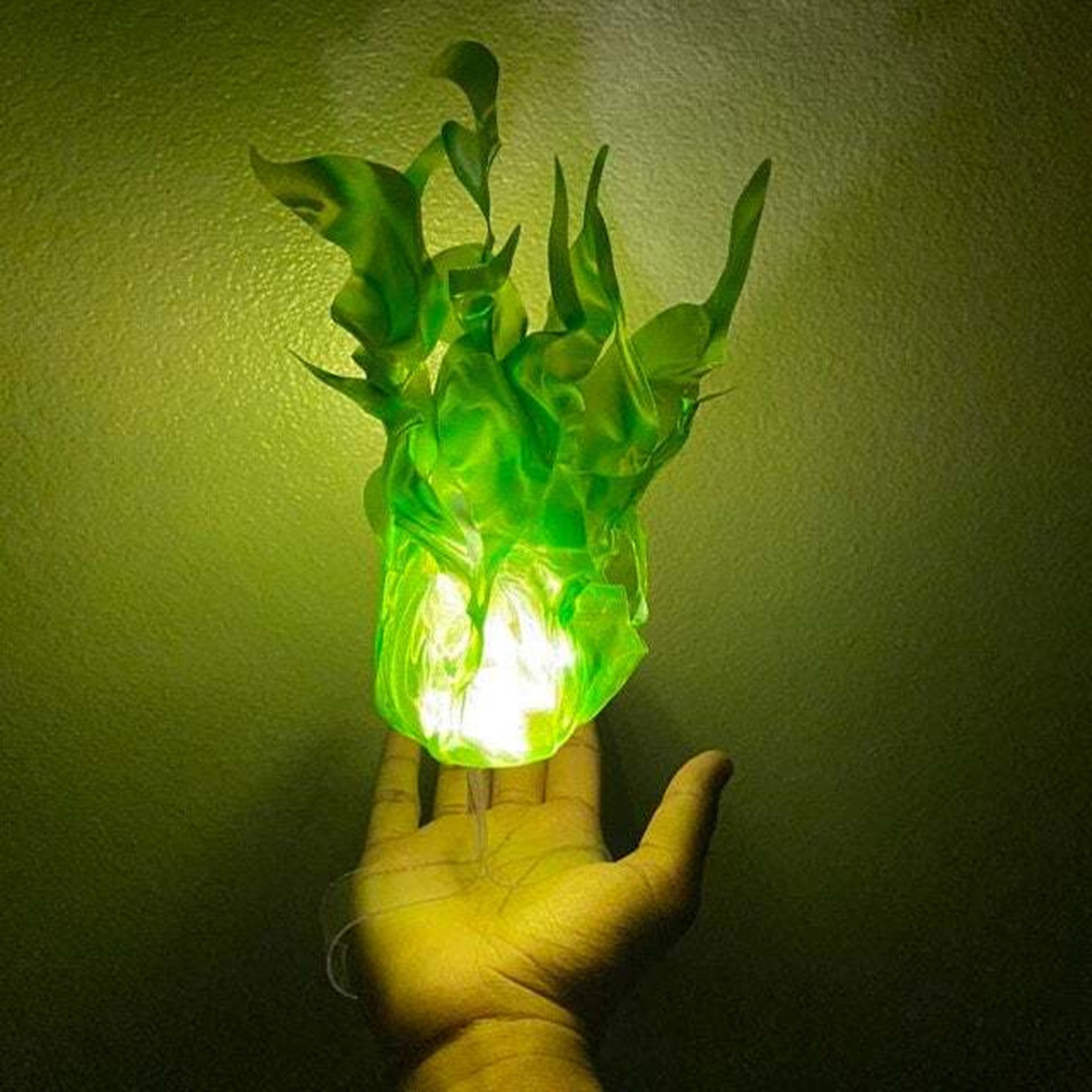 Cosplay Fireball Prop - محاكاة مصباح الموقد العائم ، ديكور