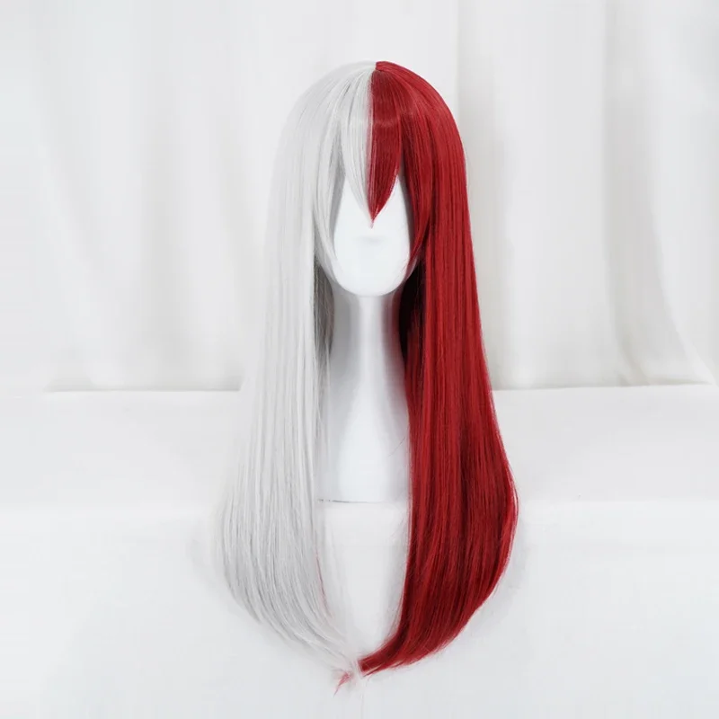 Cosplay Floating Prop - شعر مستعار طويل للتنكر بشخصية تودوروكي