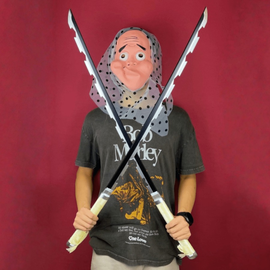 Cosplay Prop Katana - 40 بوصة شيطان القاتل إينوسوكي كاتانا