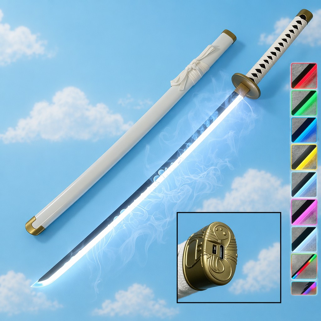 سيف كاتانا رورونوا زورو من أنم - مراجعة Cosplay Prop Katana وسعره