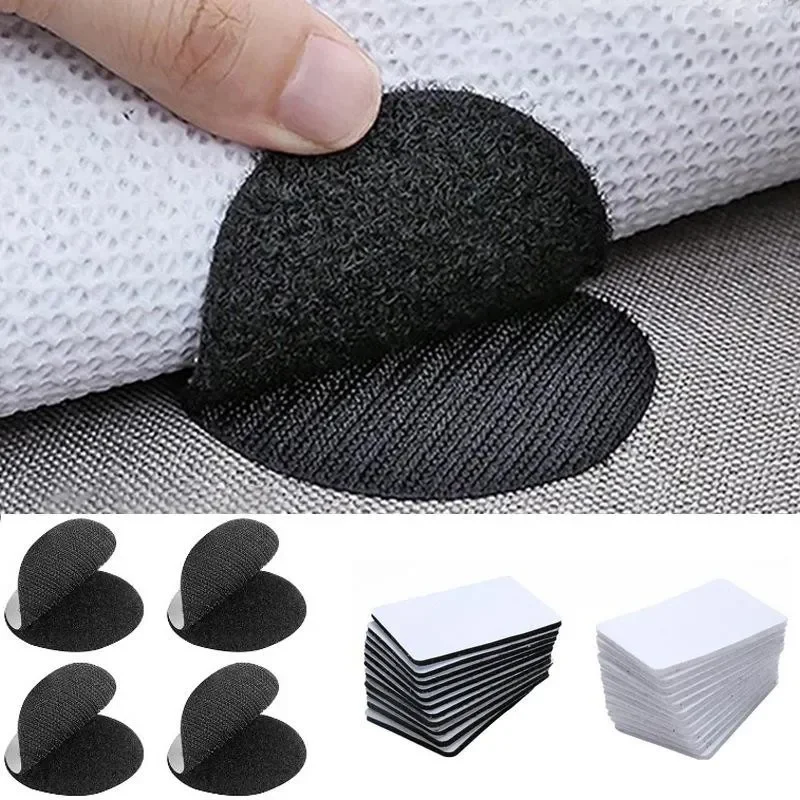 ملصقات تثبيت السجاد هوك وحلقة  - مراجعة Velcro Hook Loop وسعره