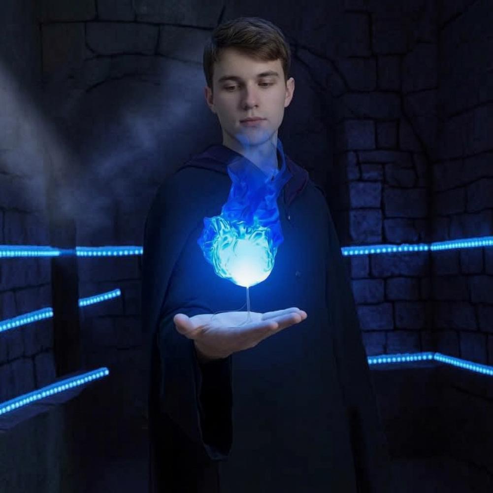 أدوات تنكرية على شكل كرة نارية - مراجعة Cosplay Fireball Prop وسعره