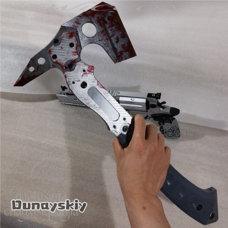 ليون فأس تكتيكي مزيف عالي الجو - مراجعة Cosplay Prop Patterns وسعره