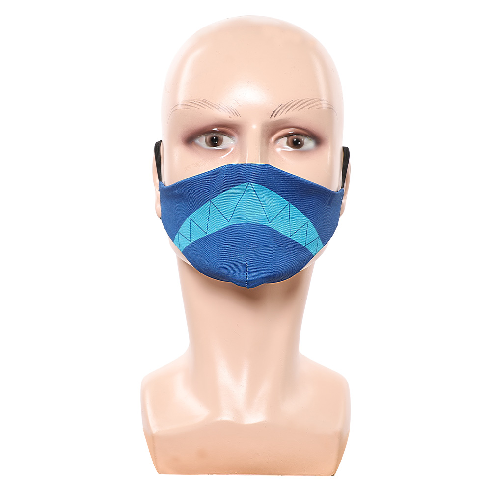 ملحقات قناع مطبوع باللون الأزر - مراجعة Cosplay Prop Blueprints وسعره