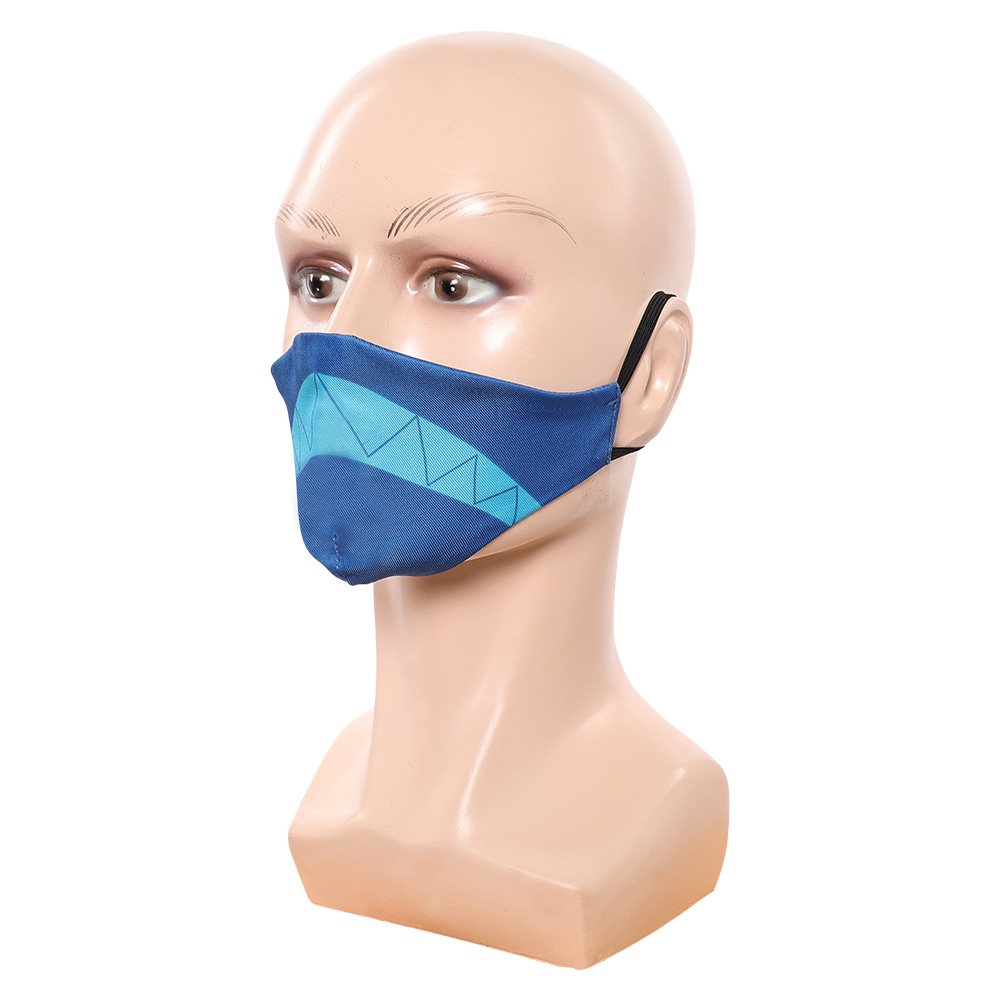 ملحقات قناع مطبوع باللون الأزر - مراجعة Cosplay Prop Blueprints وسعره