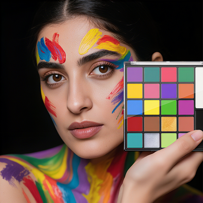 مجموعة ألوان للوجه والجسم مكون - مراجعة Body Paint Sfx وسعره