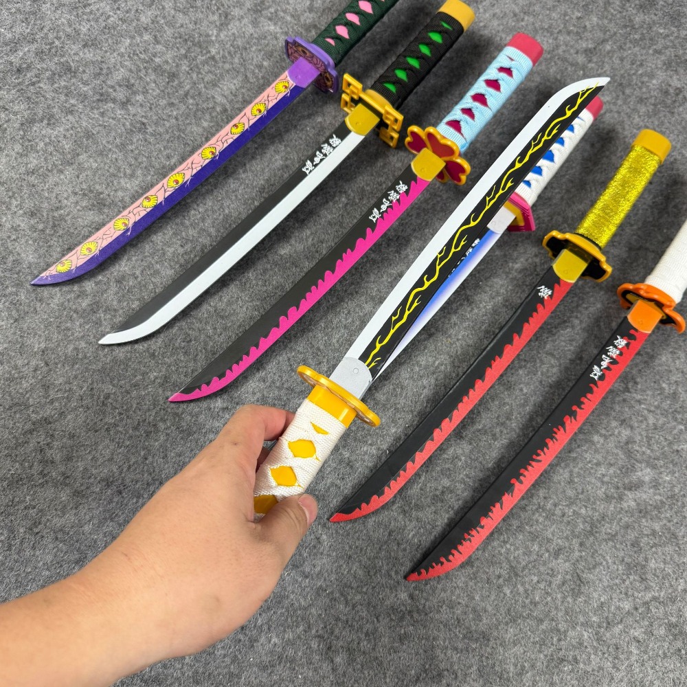 16 بوصة Tomioka Giyuu Katana أ - مراجعة Cosplay Prop Katana وسعره