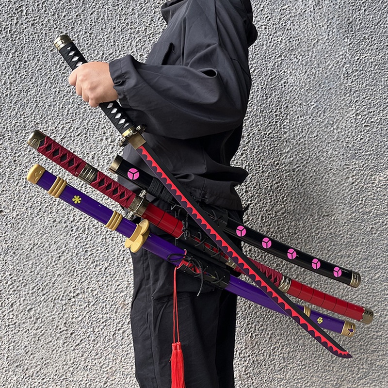 40incn رورونوا زورو كاتانا نين - مراجعة Cosplay Prop Katana وسعره