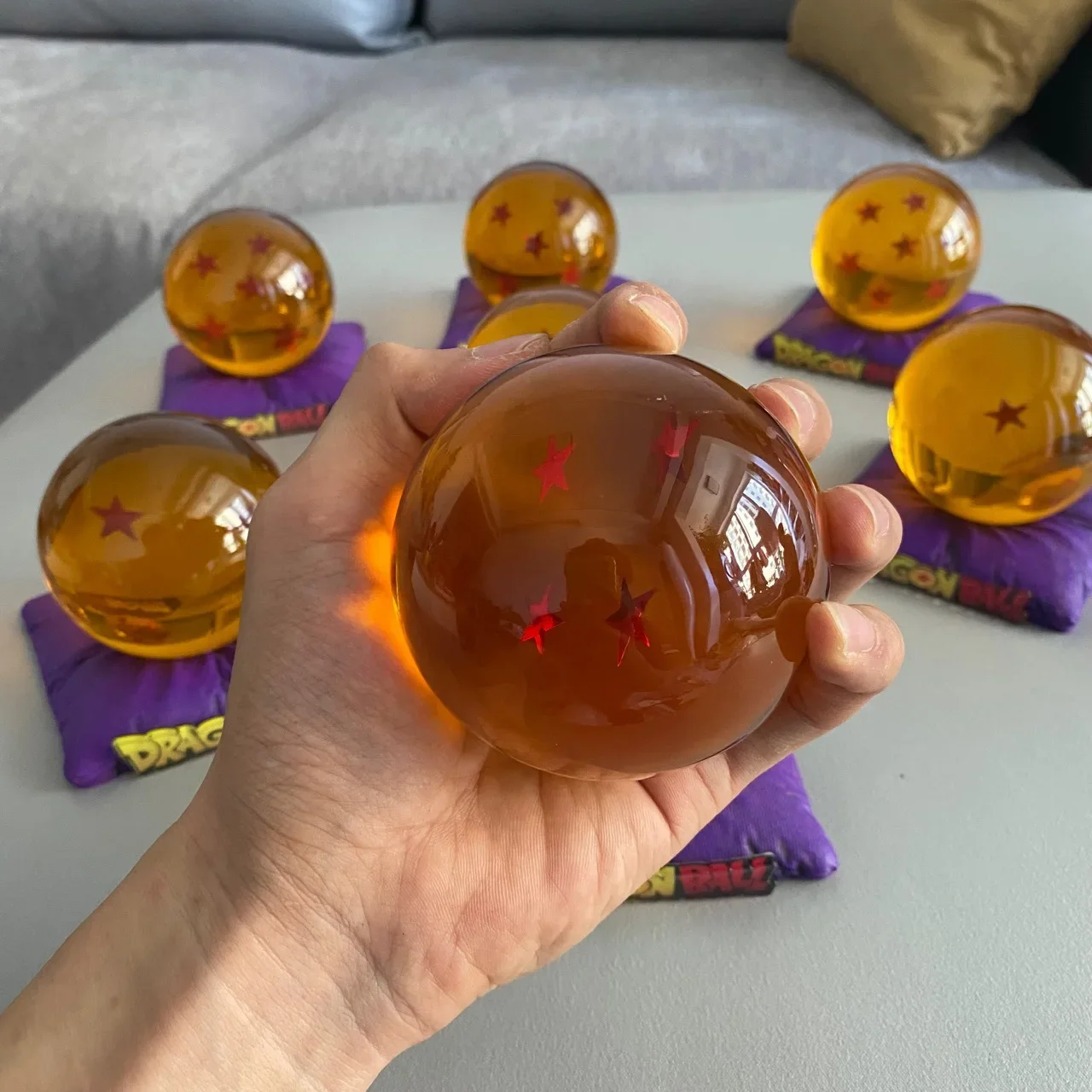 كرات كريستالية من أنمي دراغون  - مراجعة Cosplay Fireball Prop وسعره