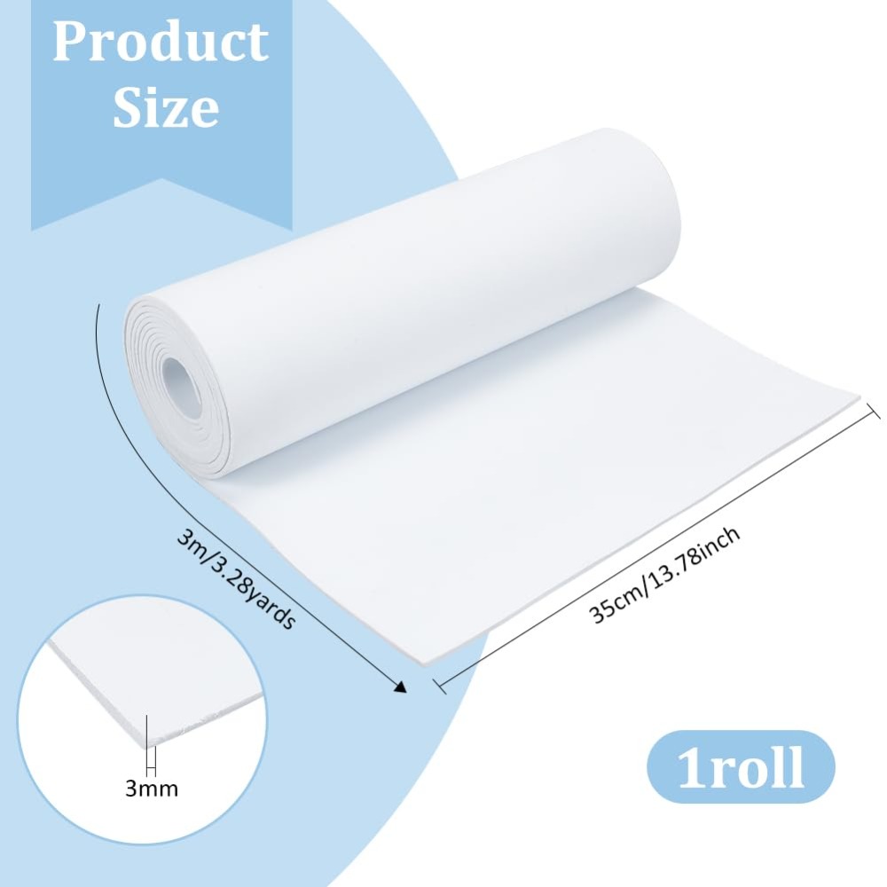 لفة فوم EVA لاصقة للوازم الفني - مراجعة Craft Foam Roll وسعره