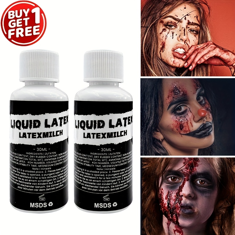 طقم مكياج سائل من اللاتكس للها - مراجعة Body Paint Sfx وسعره