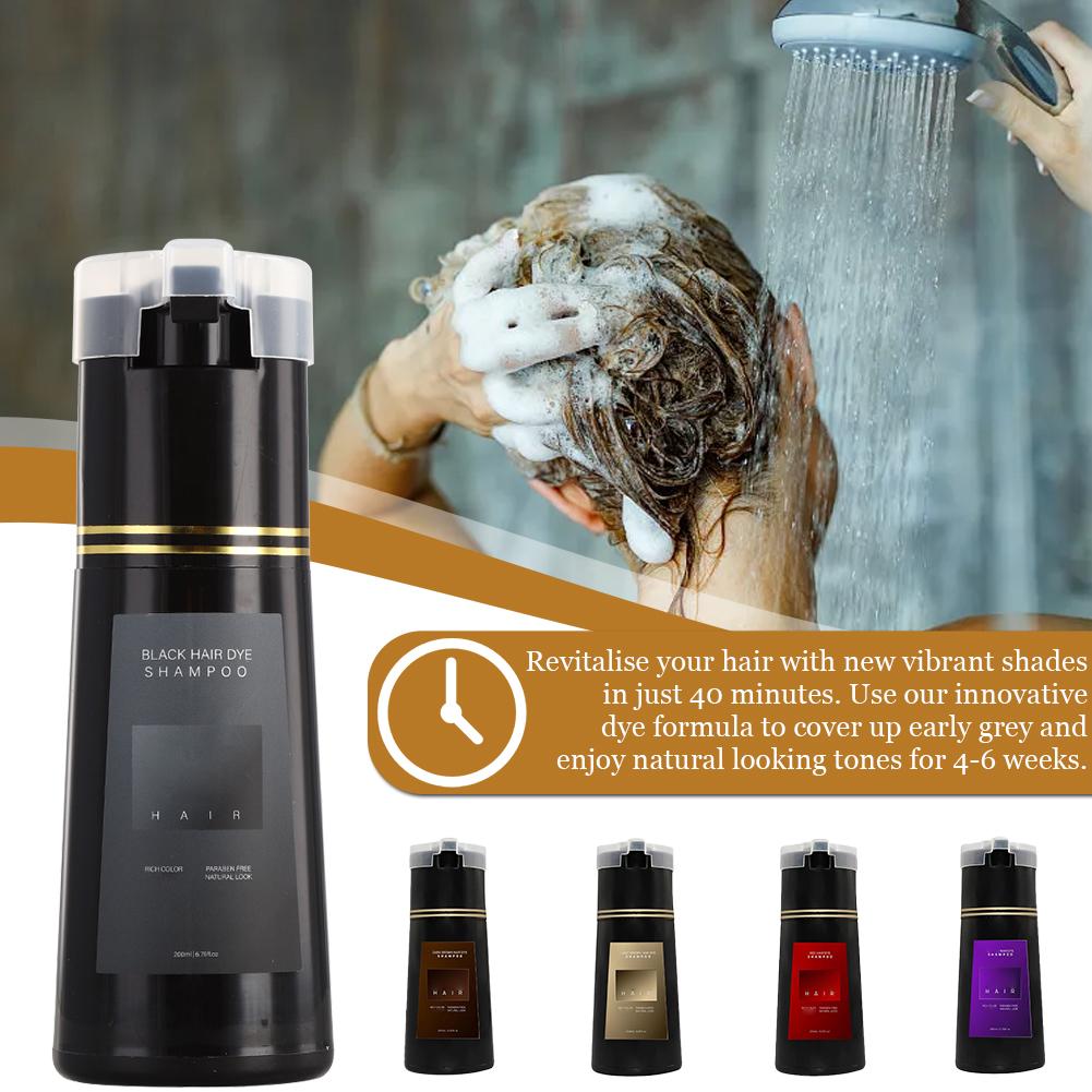 شامبو صبغة الشعر السريع خلال 1 - مراجعة Hair Spray Color وسعره