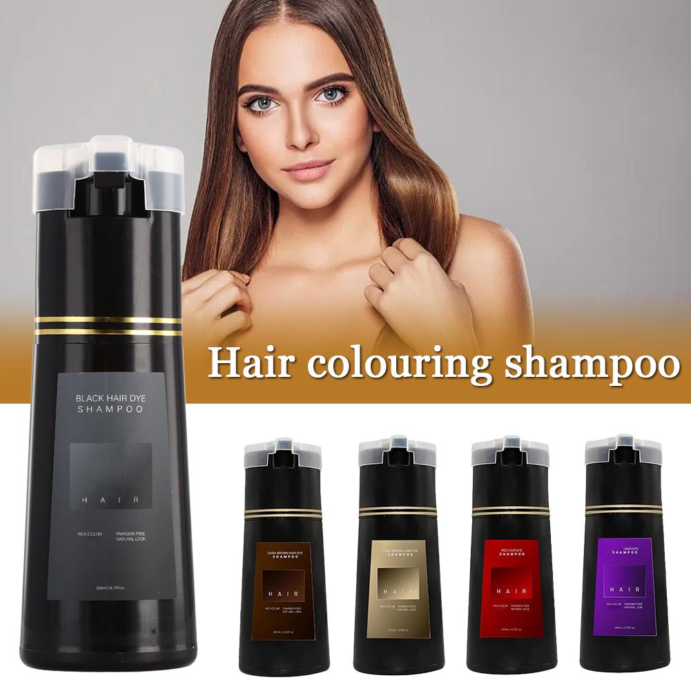 شامبو صبغة الشعر السريع خلال 1 - مراجعة Hair Spray Color وسعره