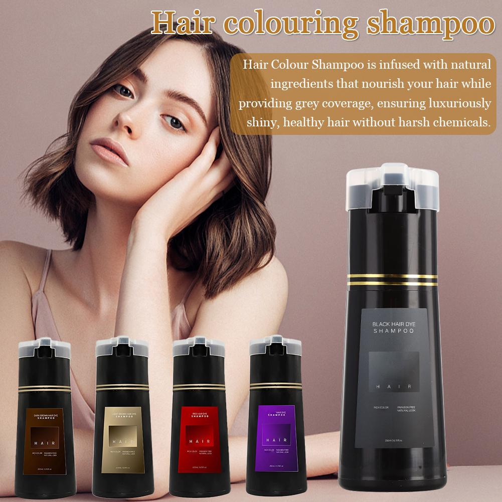 شامبو صبغة الشعر السريع خلال 1 - مراجعة Hair Spray Color وسعره