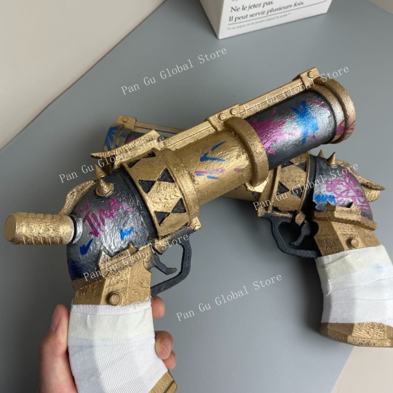 28 سنتيمتر/11.02in Jinx مسدس م - مراجعة Cosplay Prop Katana وسعره