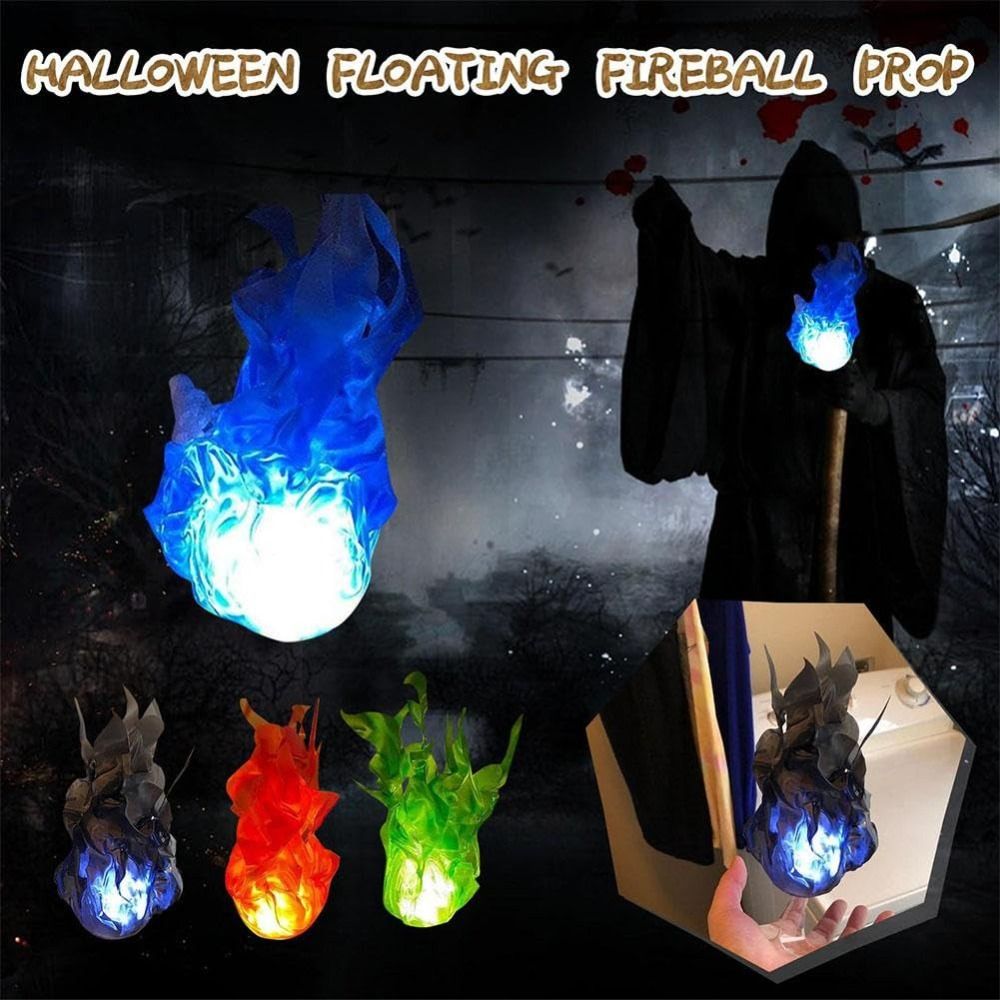 إكسسوارات تنكرية، كرة نار عائم - مراجعة Cosplay Fireball Prop وسعره