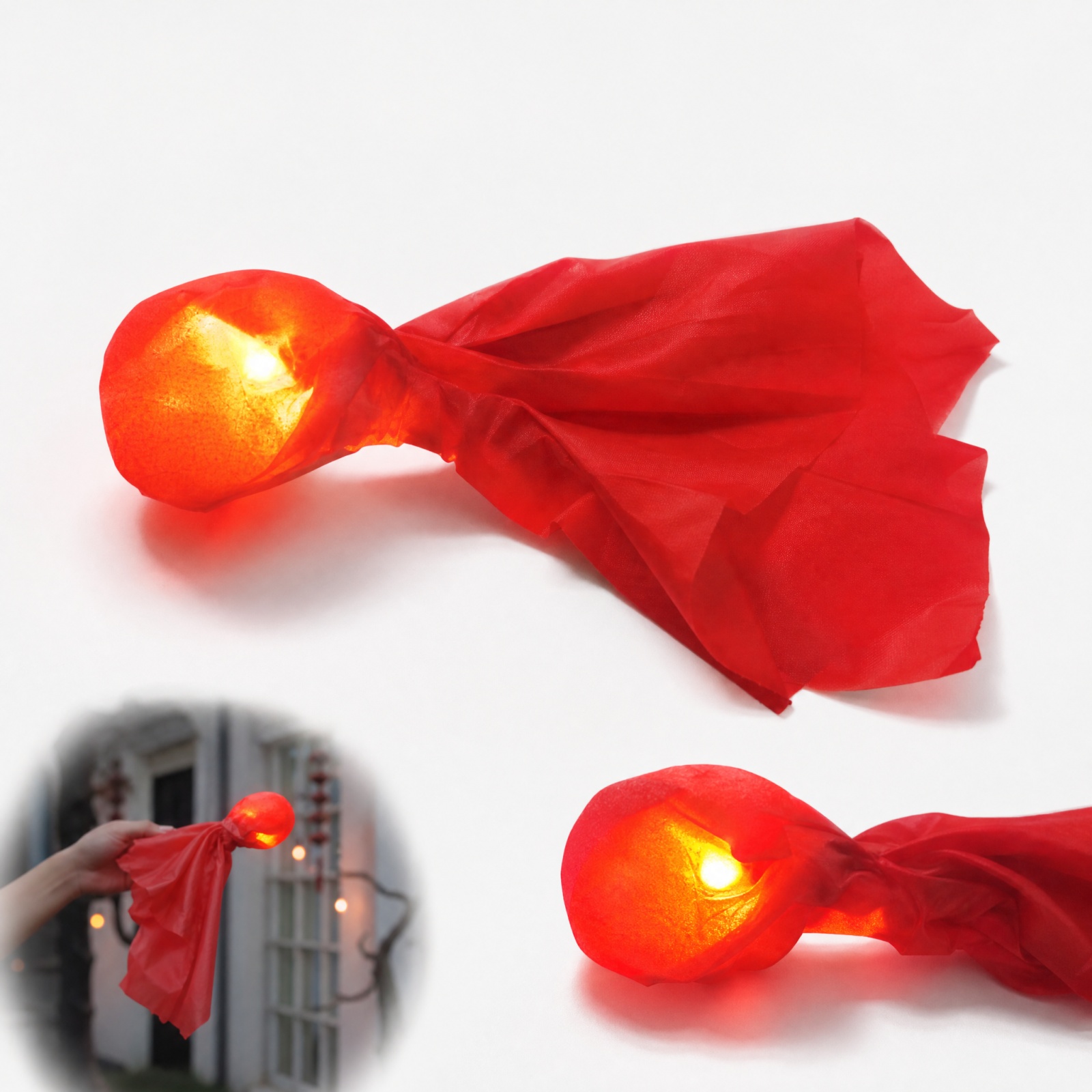 زينة حفلات الهالوين المعلقة عل - مراجعة Cosplay Fireball Prop وسعره