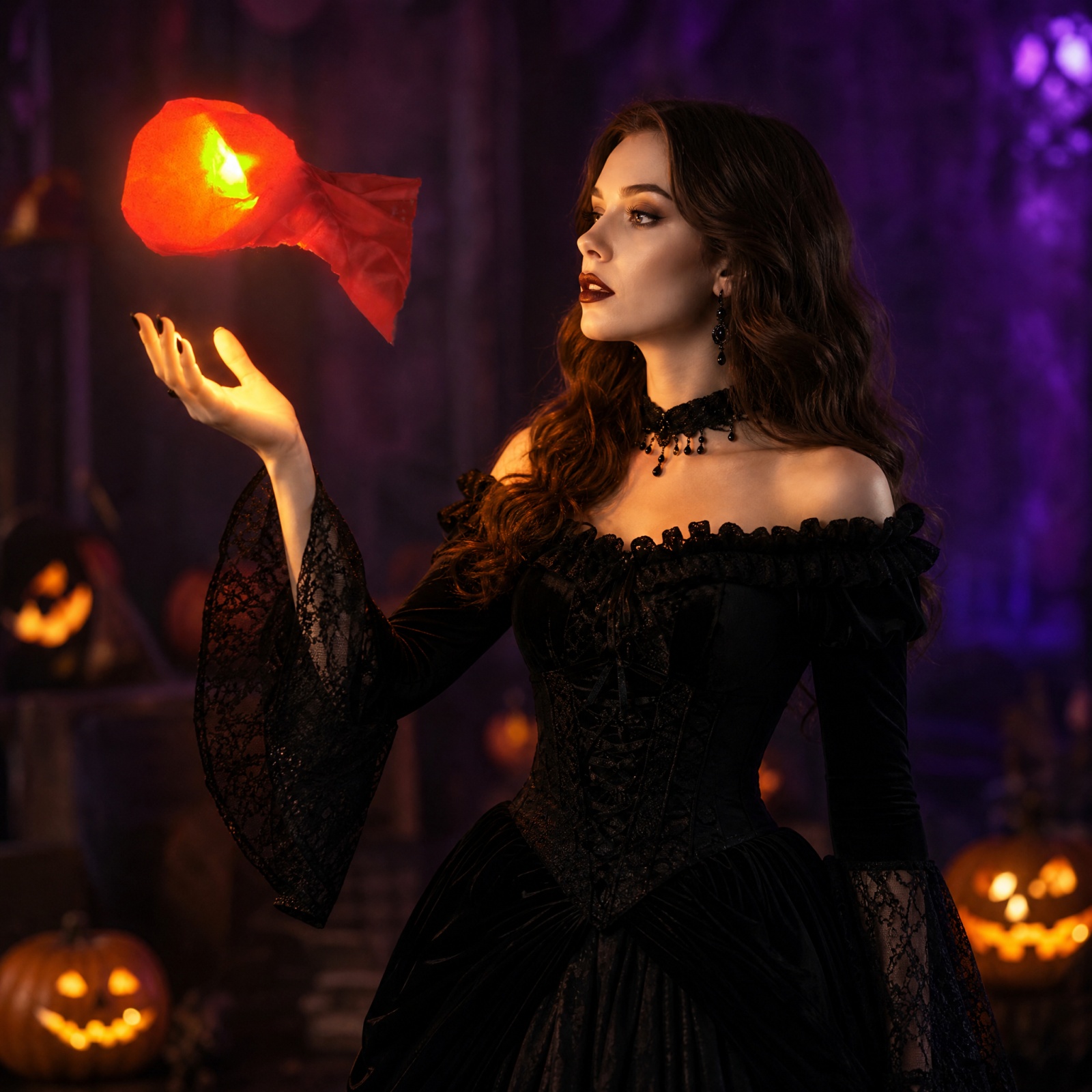 زينة حفلات الهالوين المعلقة عل - مراجعة Cosplay Fireball Prop وسعره
