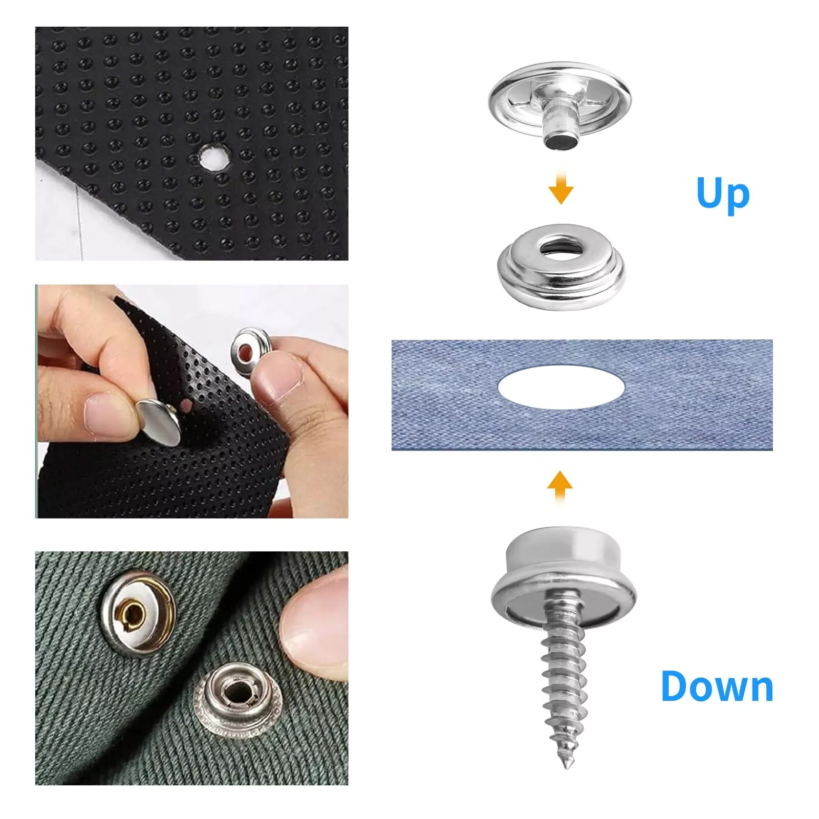 طقم تثبيت زر المفاجئة من الفول - مراجعة Snap Fastener Set وسعره